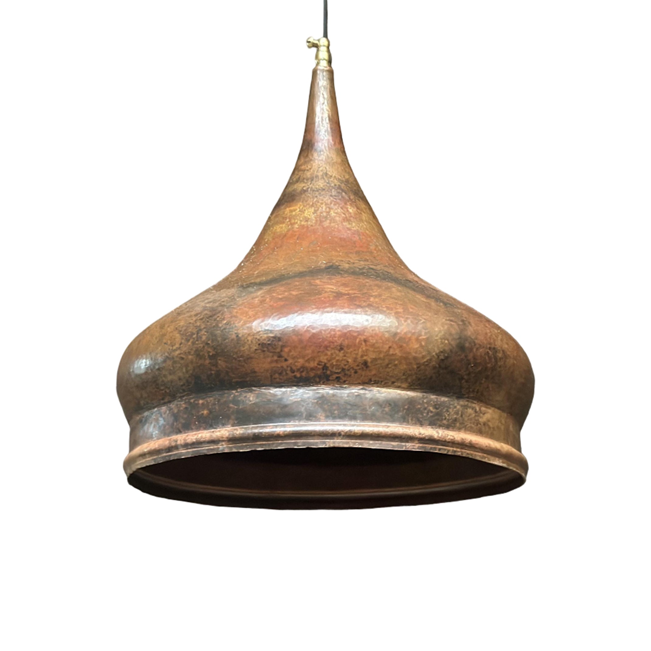 Copper hanging Light, vintage Copper Island Pendant lights