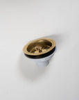Copper Kitchen Drain Sink, Solid Copper Basket Strainer