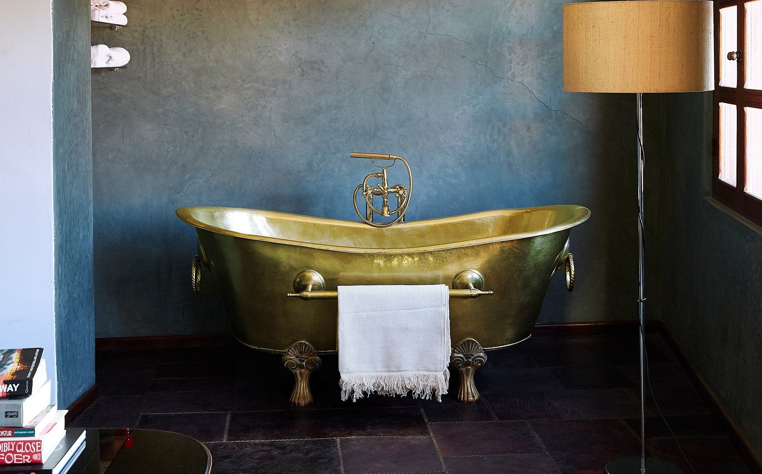 Solid Brass Bathtub
