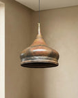 Copper hanging Light, vintage Copper Island Pendant lights