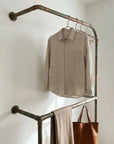 Wall-mounted copper closet rod detail – Wall-Mounted Copper Closet Rod – Holder 3