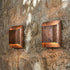 Pair of Hammered Copper Cylinder Wall Sconces
