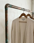 Wall-mounted copper closet rod detail – Wall-Mounted Copper Closet Rod – Holder 5