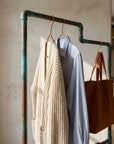 Wall-mounted copper closet rod detail – Wall-Mounted Copper Closet Rod – Holder 4