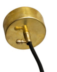 Brass Light Fixture Dome