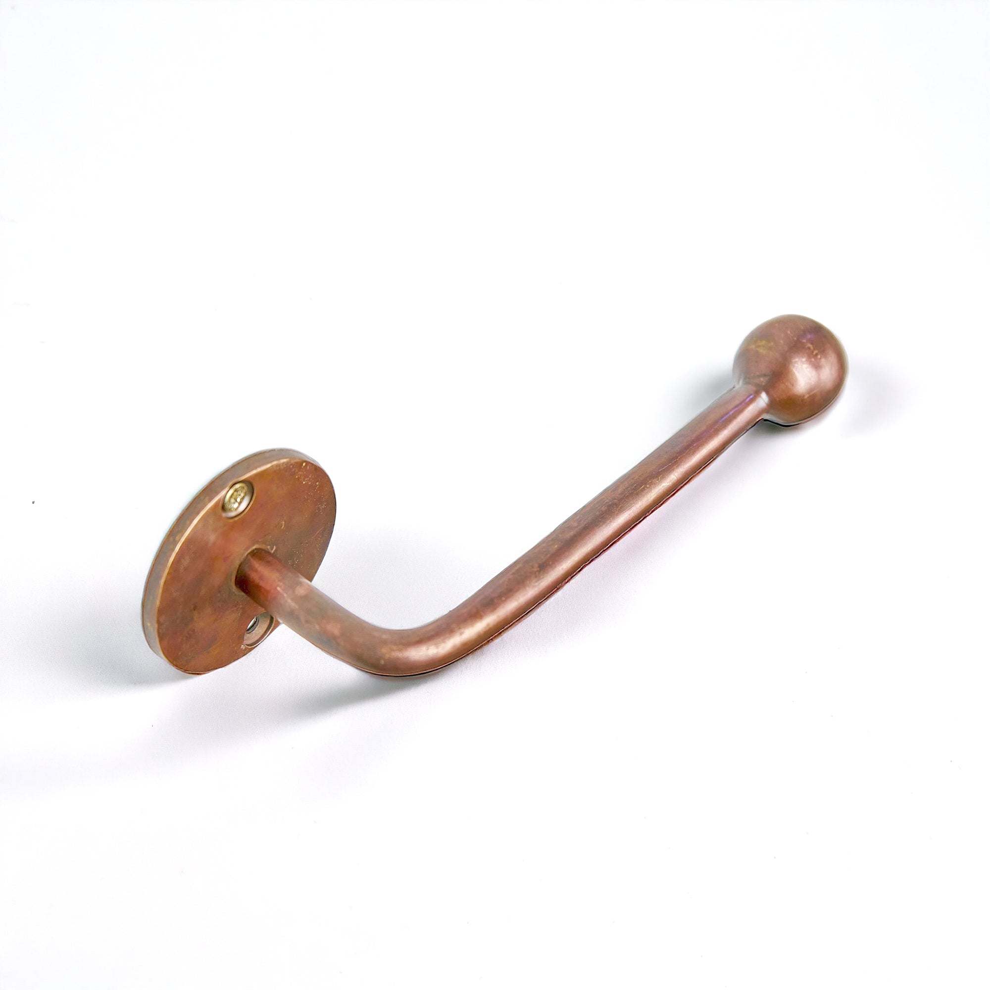 Copper paper towel holder, Handmade Wall Mounted Copper Toilet Roll Holder