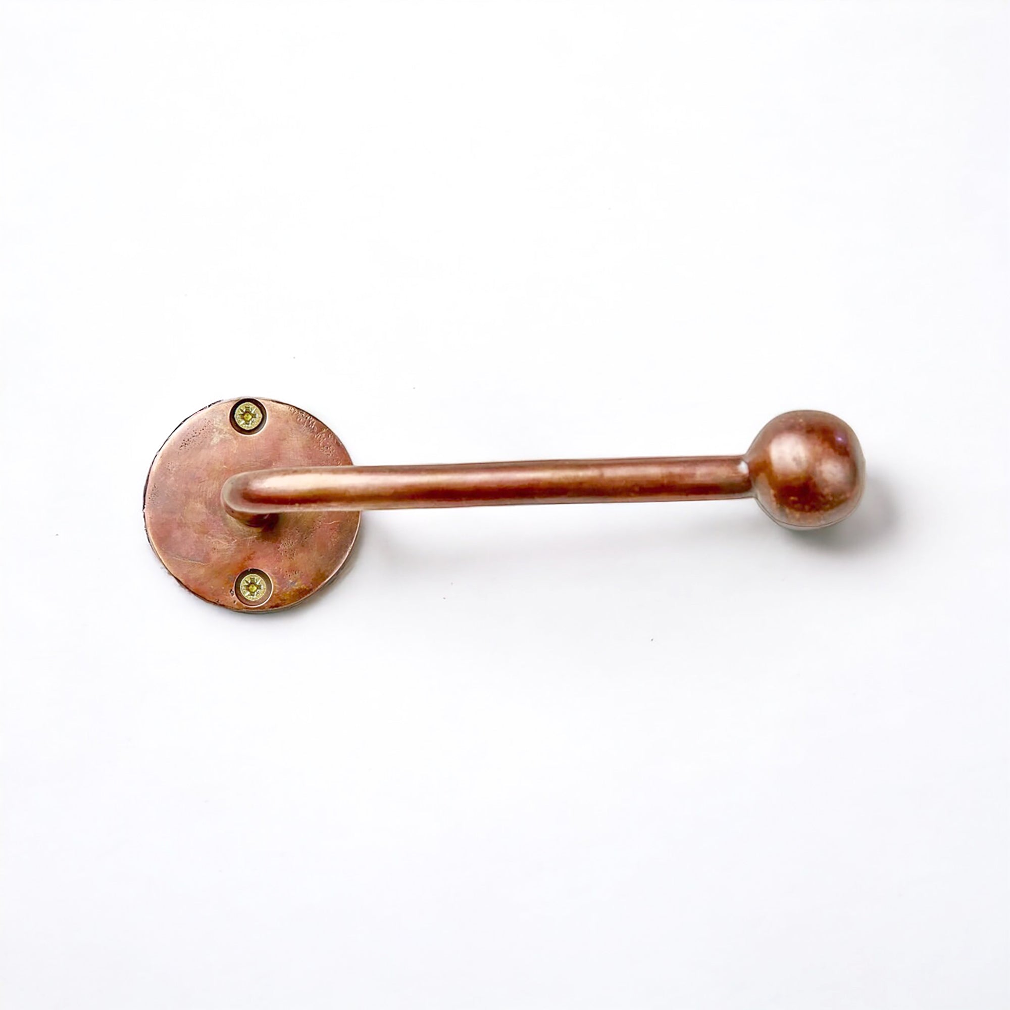 Copper paper towel holder, Handmade Wall Mounted Copper Toilet Roll Holder