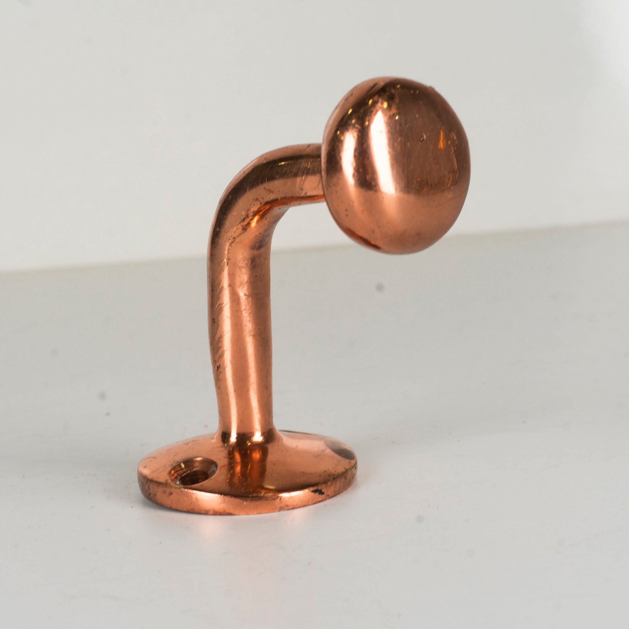 Set of 3 Copper Wall Hooks, Copper Coat Hooks For Wall