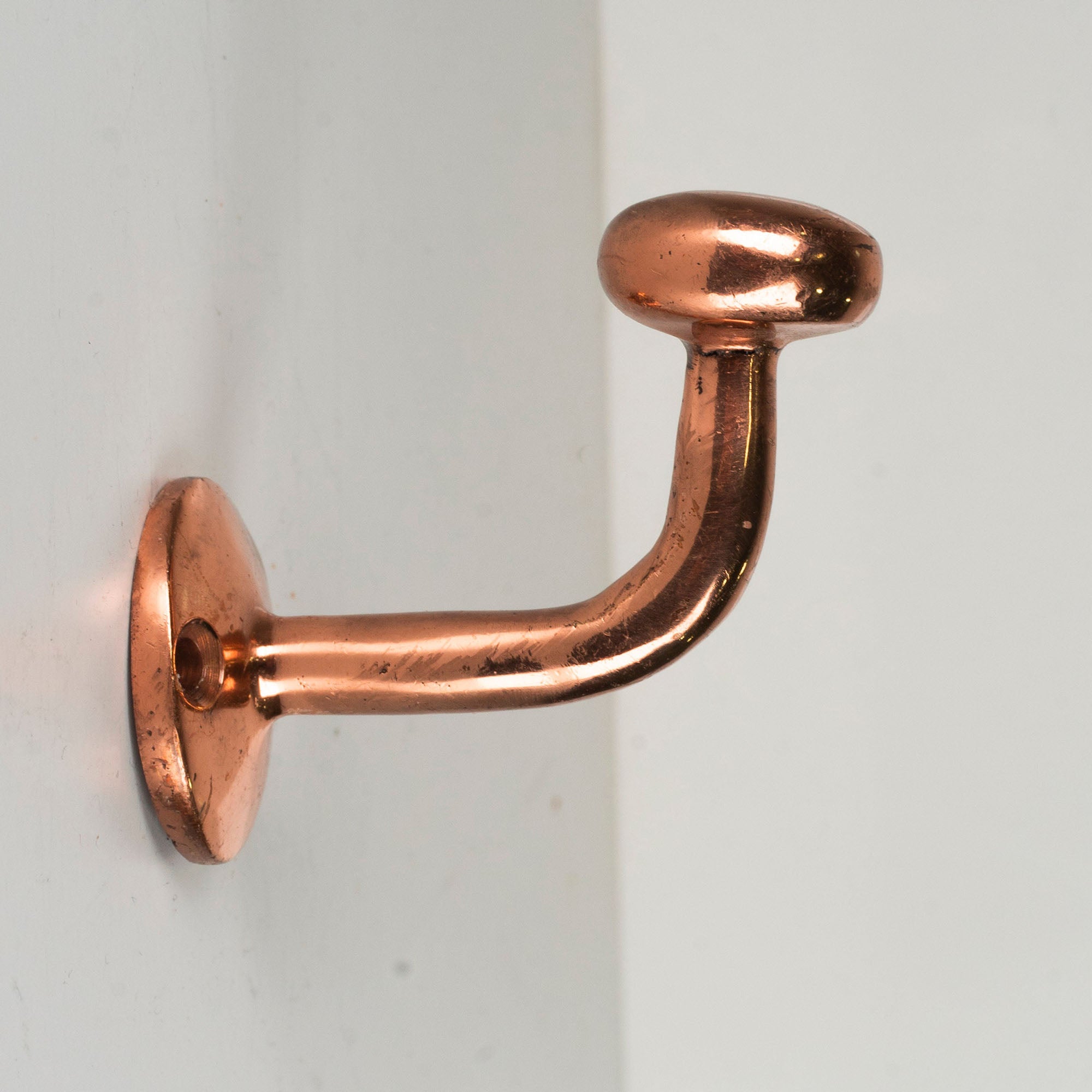 Set of 3 Copper Wall Hooks, Copper Coat Hooks For Wall