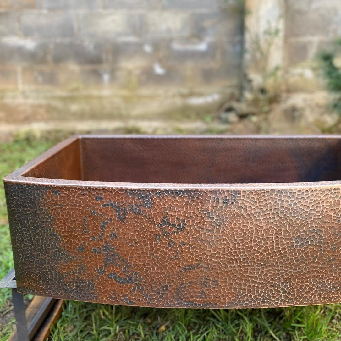 Rounded front single well