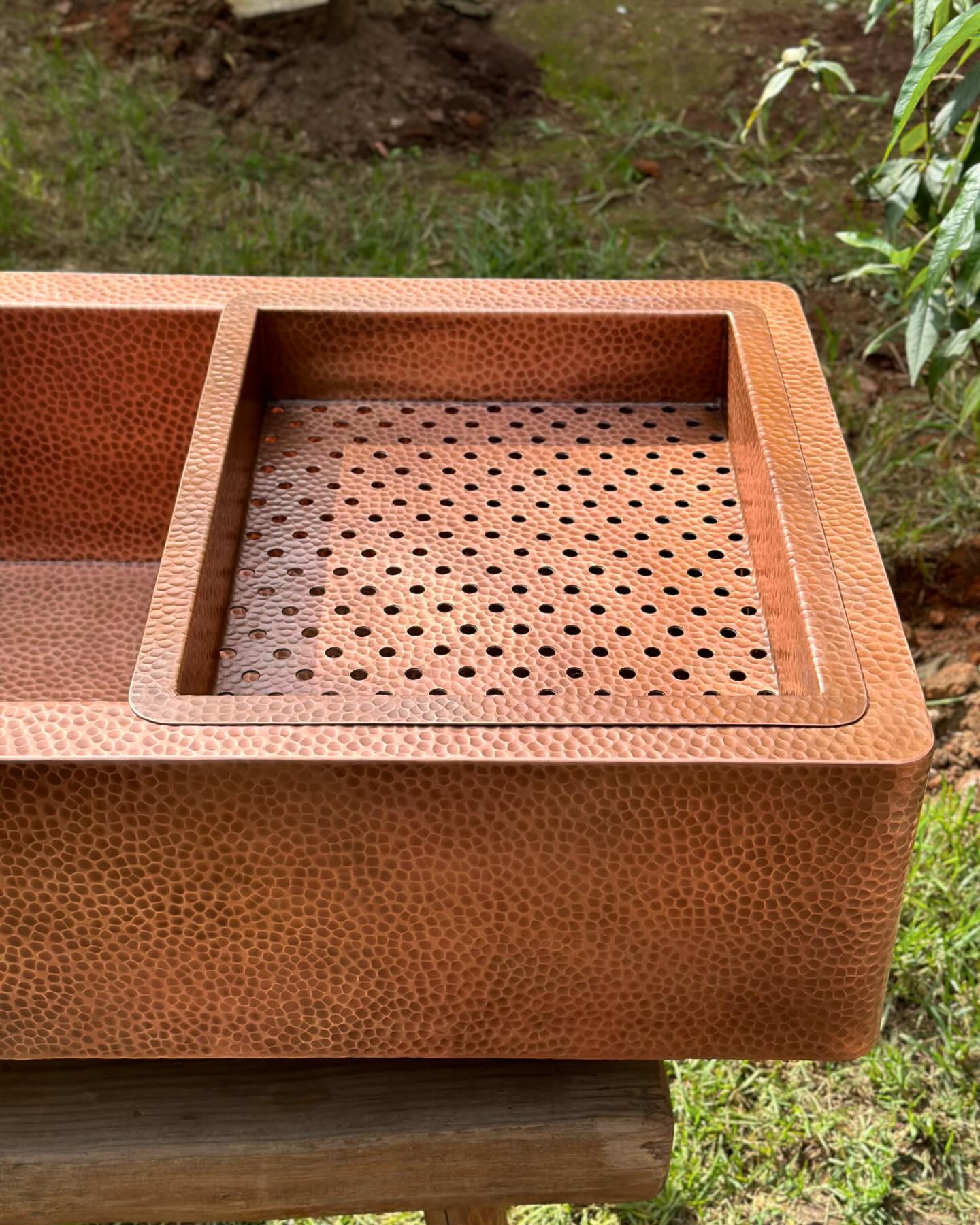 Copper Farmhouse Kitchen sink
