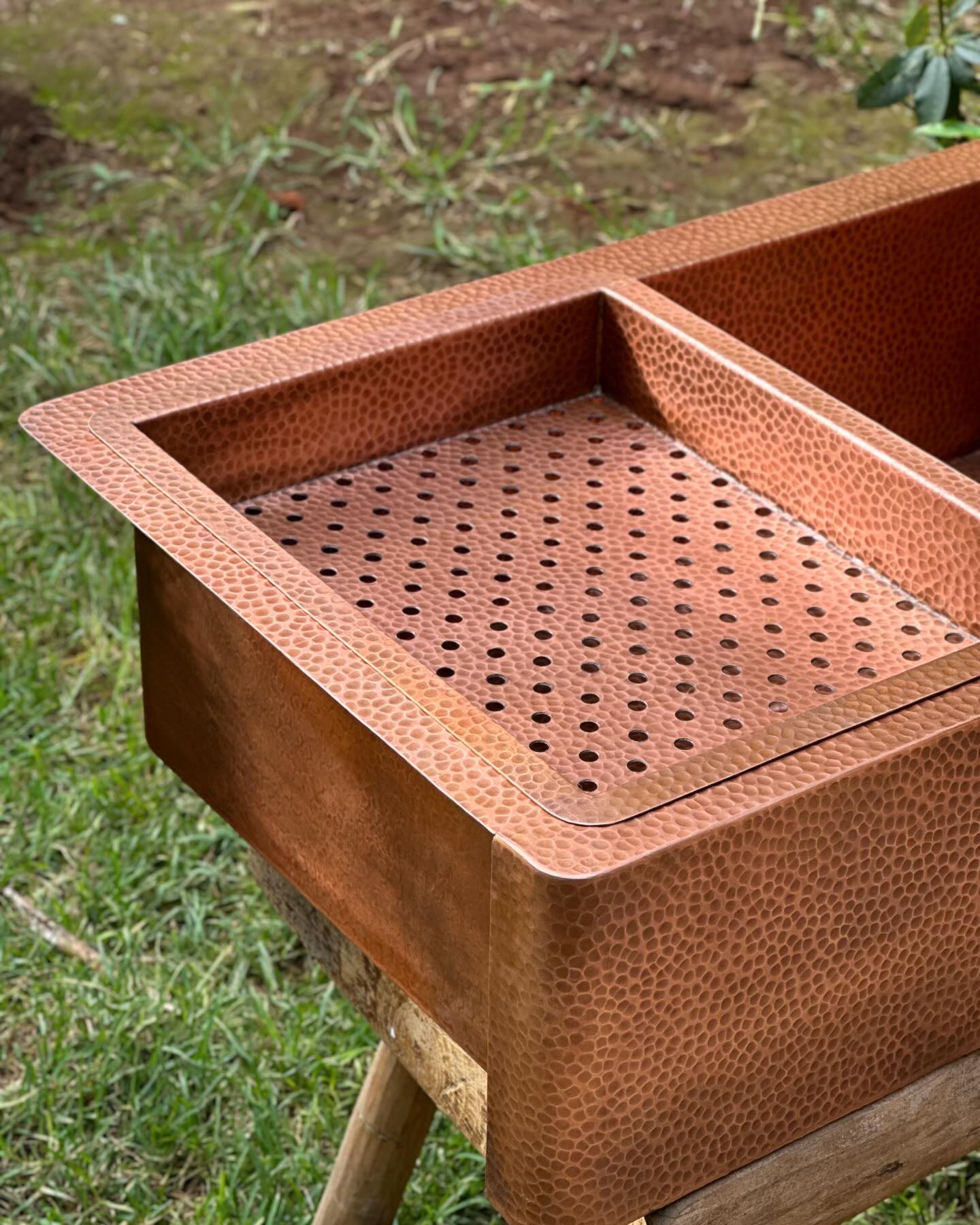 Copper Farmhouse Kitchen sink