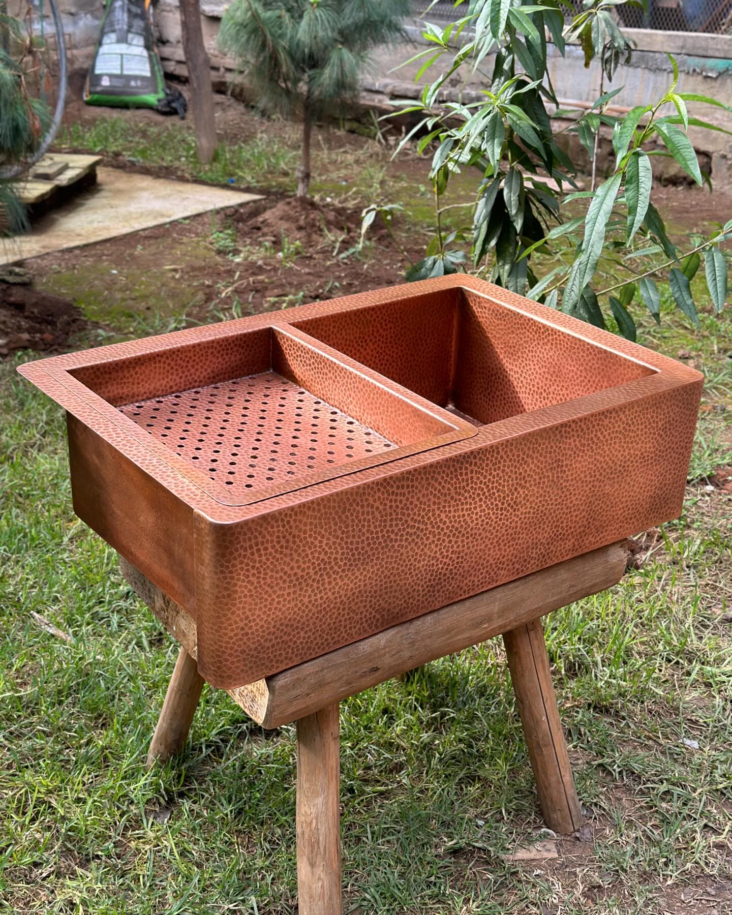 Copper Farmhouse Kitchen sink