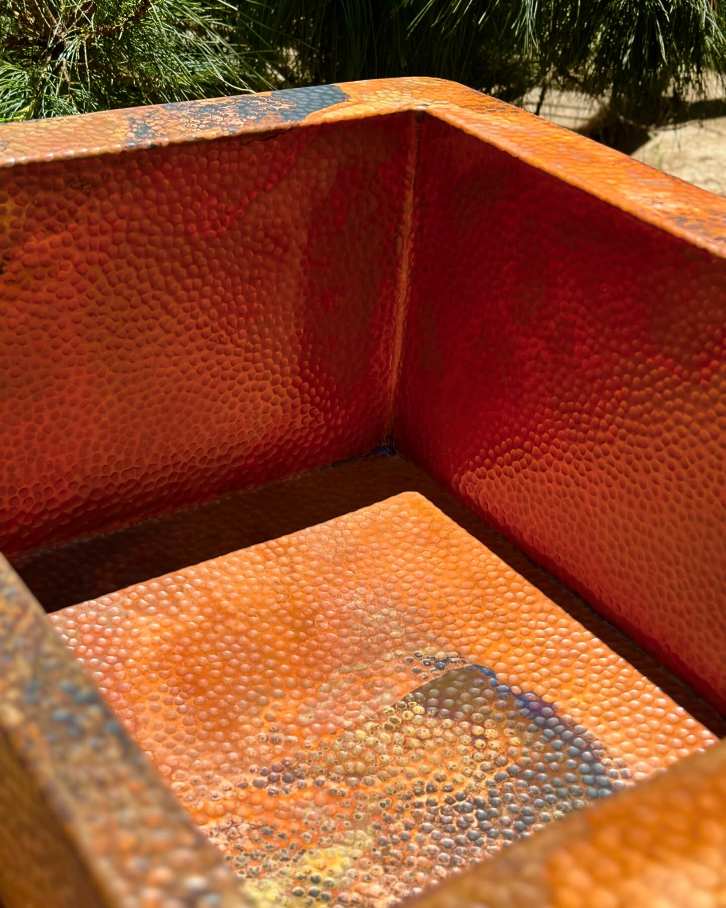 Copper Single Bowl Farmhouse Kitchen Sink