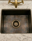 Antique Solid Brass Undermount Bar Sink In Various Sizes