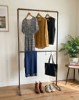 Wall-mounted copper closet rod detail – Wall-Mounted Copper Closet Rod – Holder 5