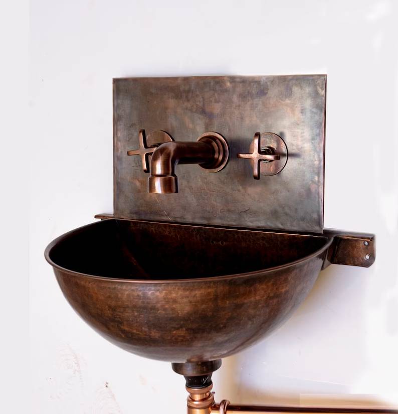 Wall Mounted Bathroom Sink 