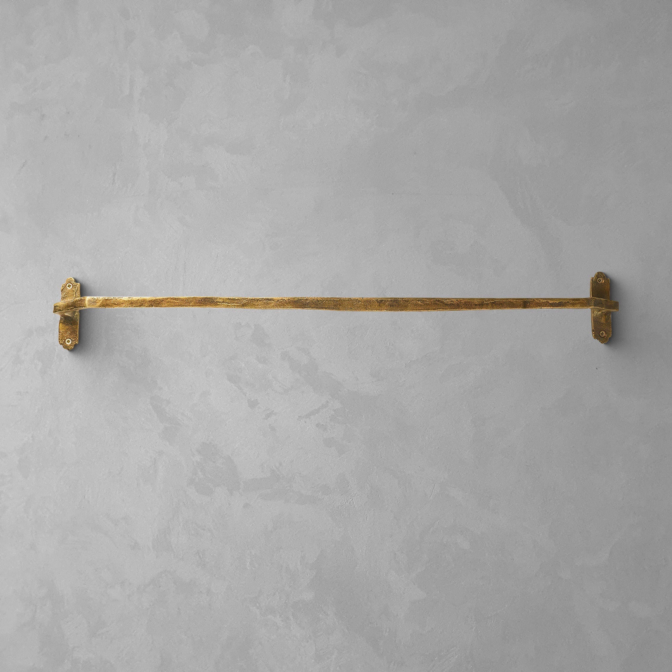 Solid Brass Towel Rail Handcrafted Towel Rack Bathroom