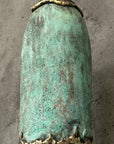 Copper Outdoor Wall Sconce ,Green Patina Finish