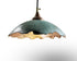 Green Patina Pendant Light – Vintage Kitchen Fixture