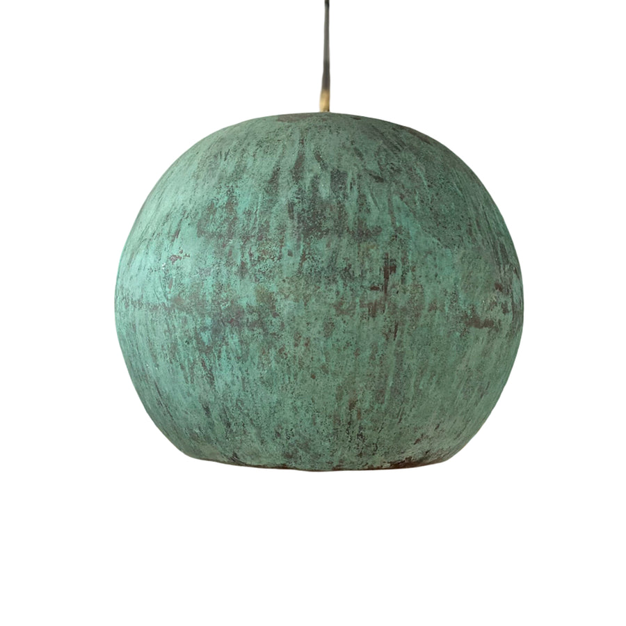 Verdigris Copper Pendant Light for Kitchen Island & Dining Room